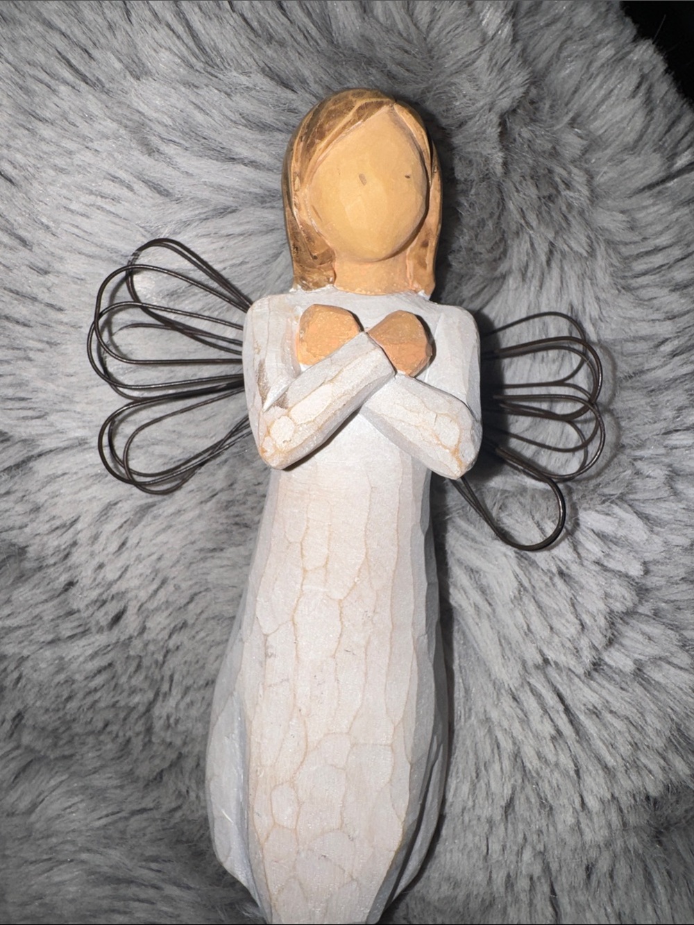 Willow Tree Demdaco Wire Winged Angel Figurine “Sign for Love” 2003